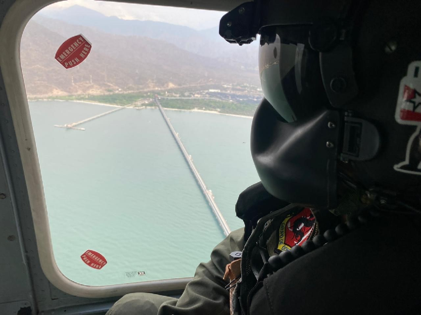 La Fuerza Aérea realiza labores de vigilancia en el Caribe, durante el primer fin de semana festivo
