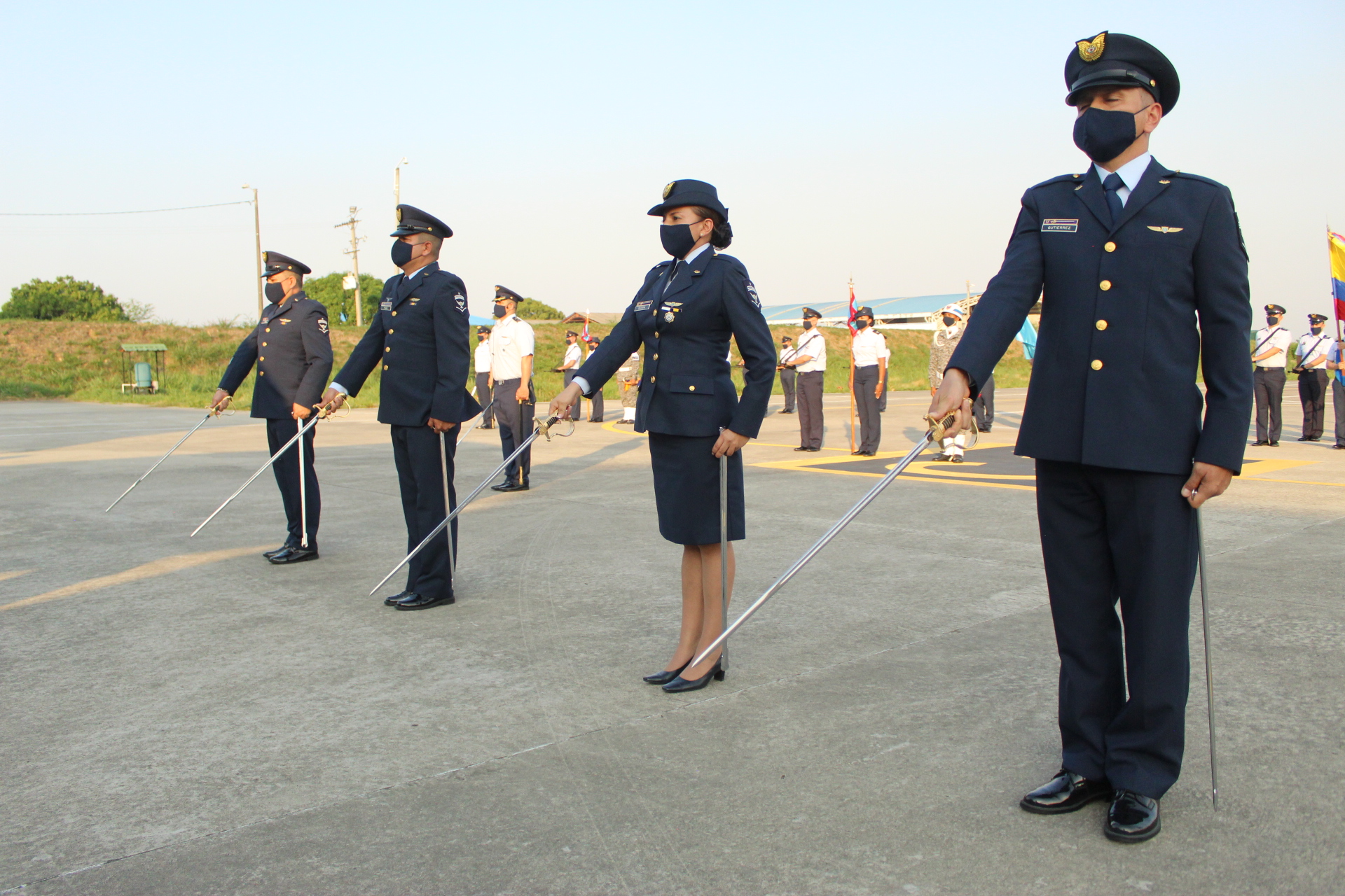 Ceremonia de ascenso de Suboficiales en el Grupo Aéreo del Casanare