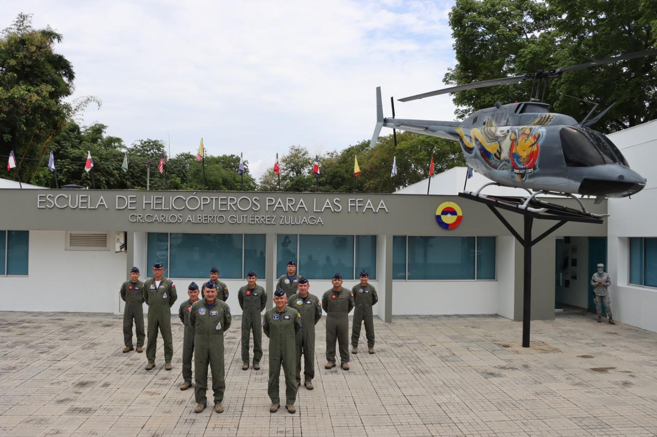 Comandante de la Fuerza Aérea Chilena realizó visita estratégica al CACOM 4