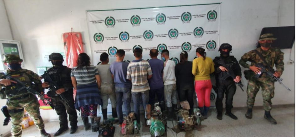 Operación en contra de la minería ilegal desestabiliza economía de grupos de delincuenciales