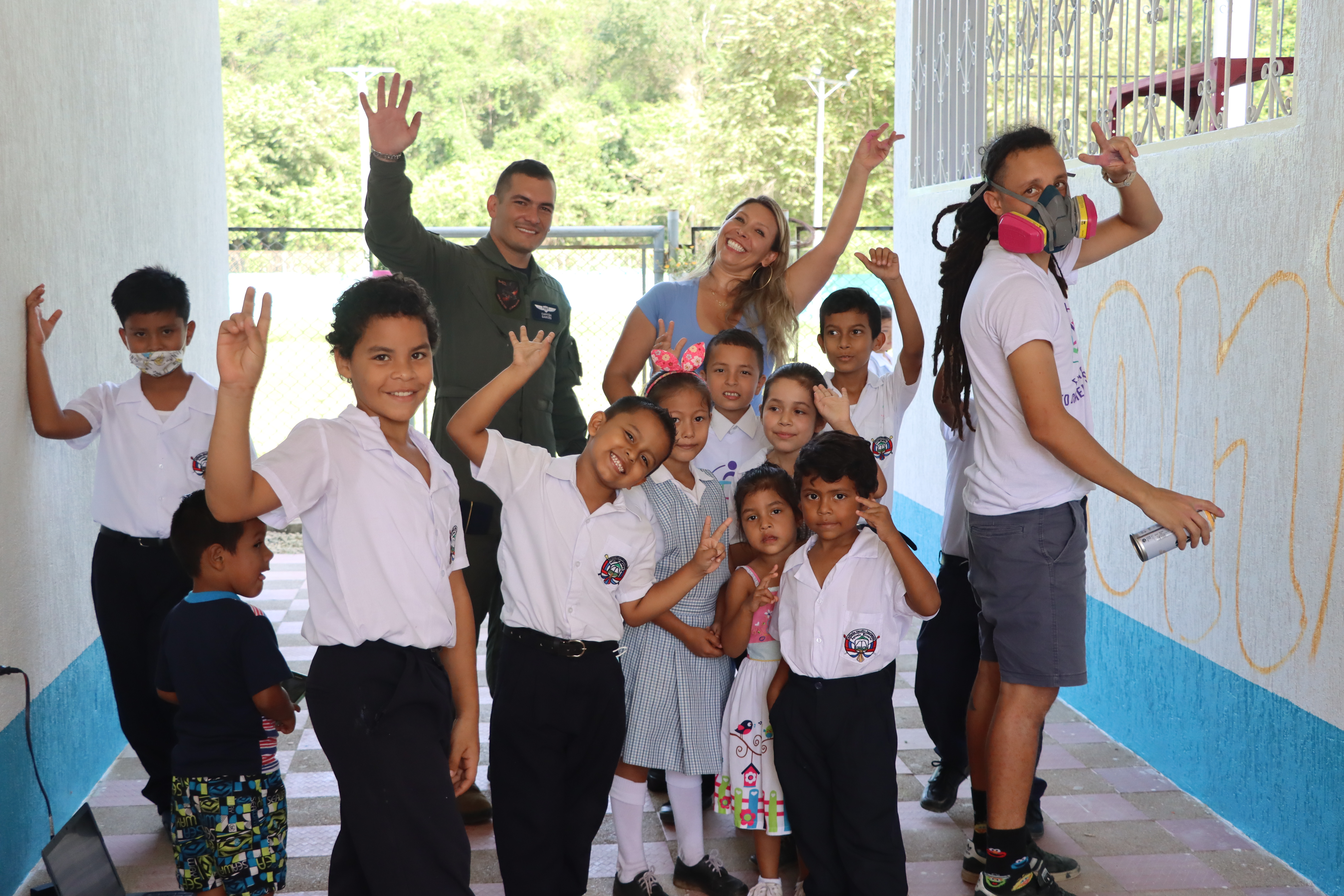 Escuela de Ricaurte, Cundinamarca fue remodelada por el Plan Corazón Amigo