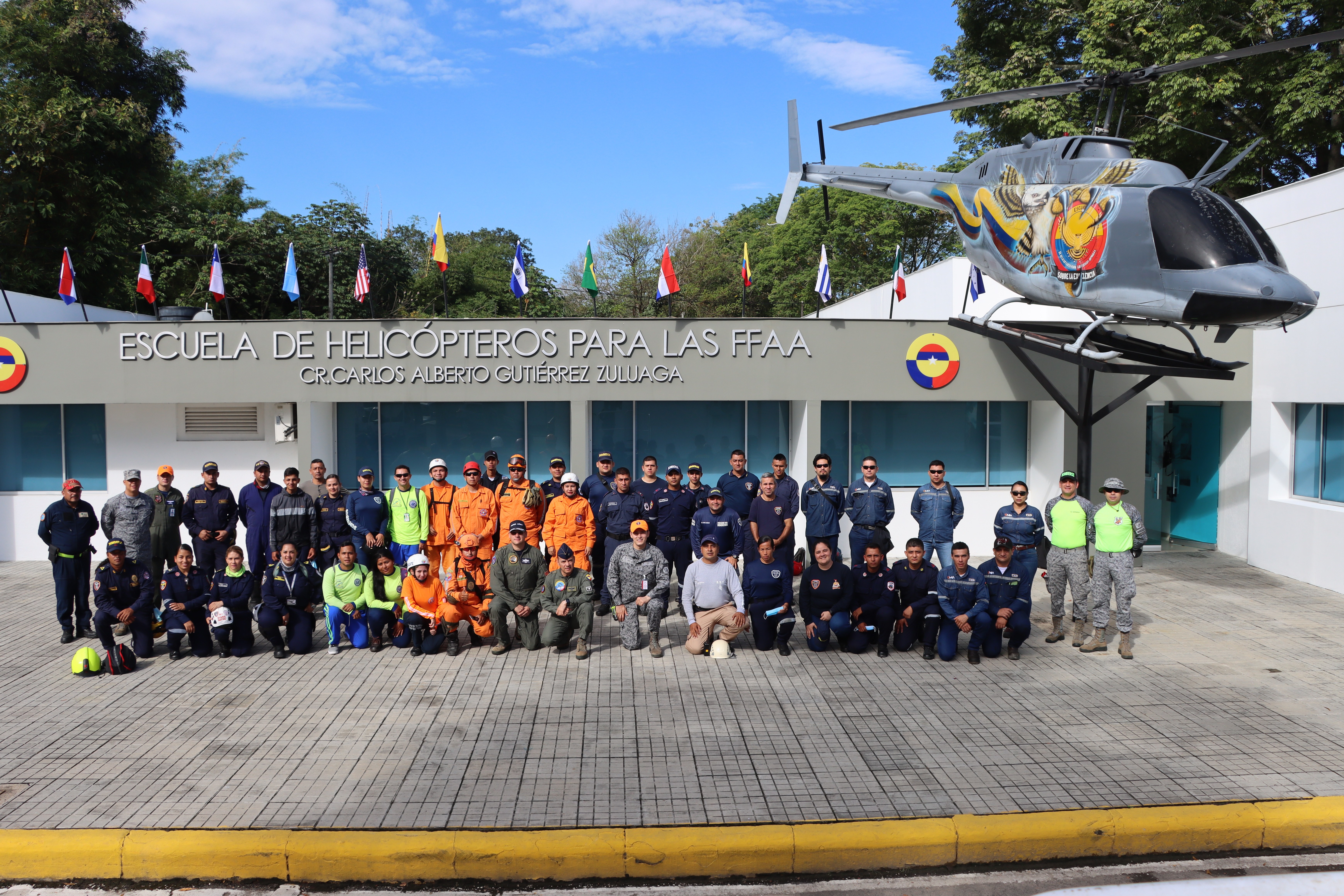 Organismos De Socorro Realizan Ejercicio Safety Colibrí 1-2022 con su Fuerza Aérea Colombiana 
