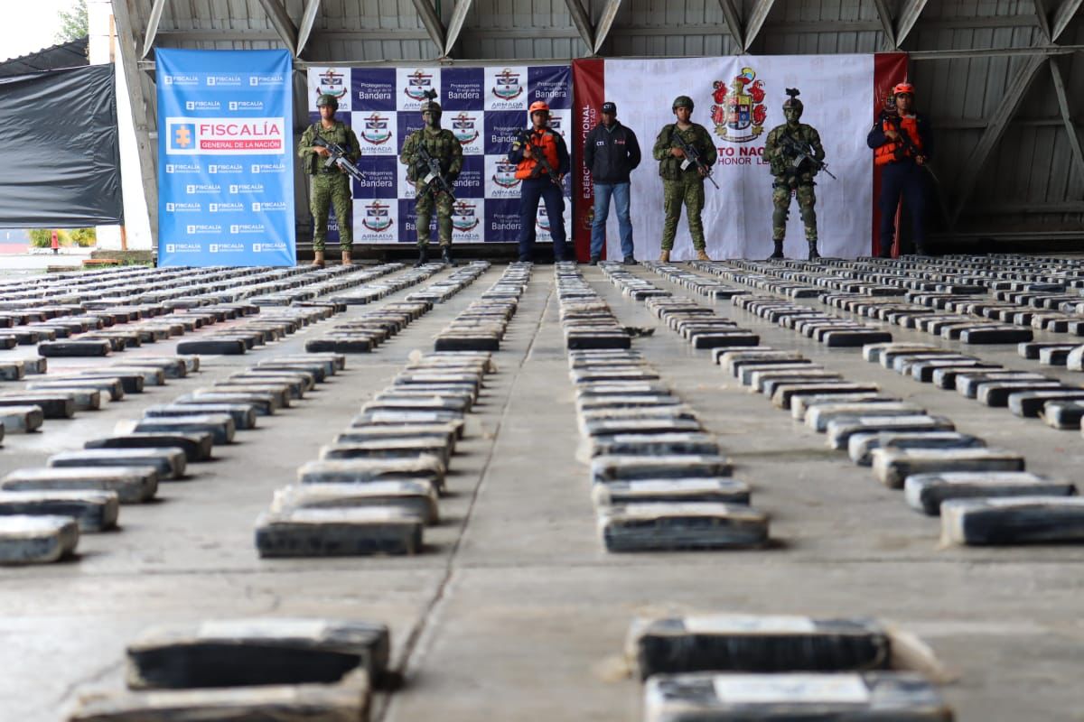 Operación militar en Chocó, dejo 1.4 toneladas de cocaína incautadas 