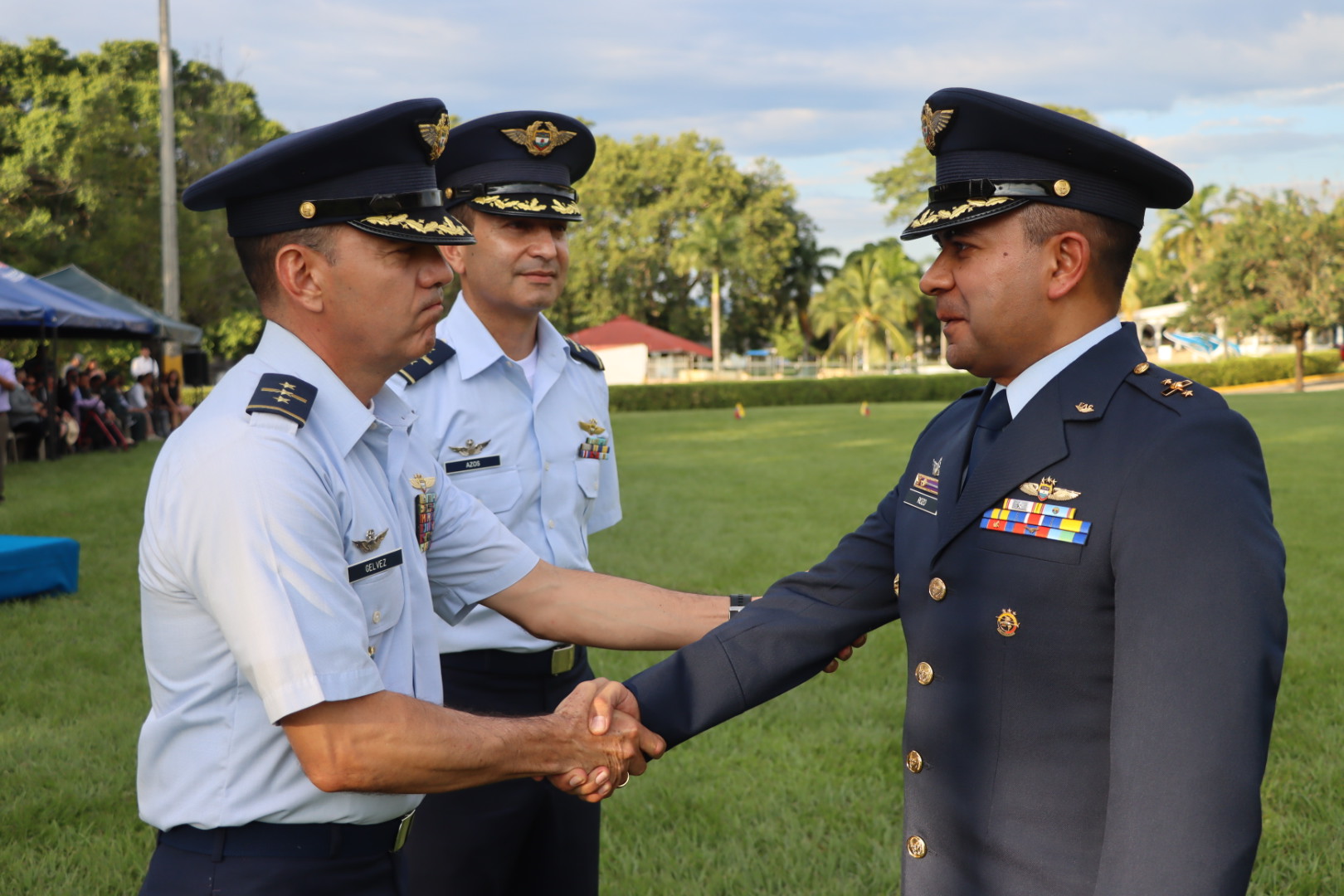  37 oficiales de la Fuerza Aérea Colombiana  ascienden en el departamento del Tolima. 
