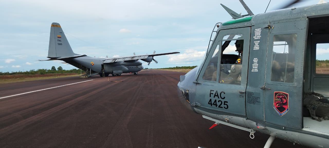 Entrenamientos fortalecen capacidades de tripulaciones de su Fuerza Aérea Colombiana