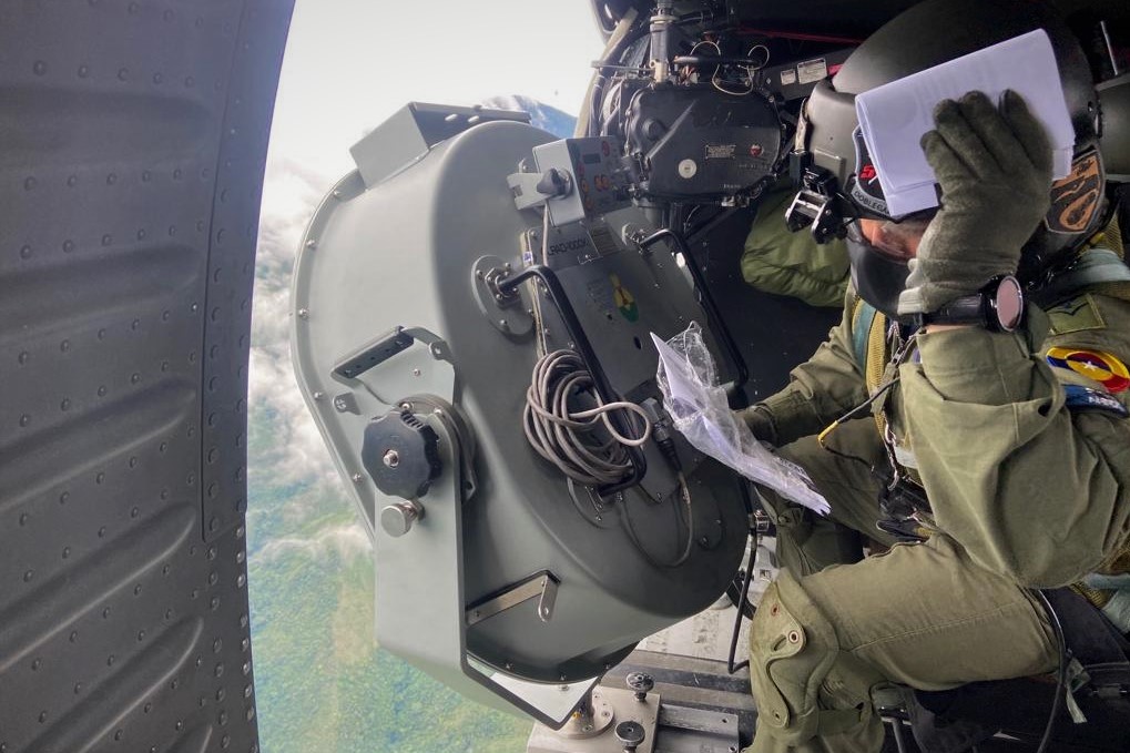 Con operaciones de sensibilización en Antioquia, Fuerza Aérea promueve la denuncia de actos delictivos