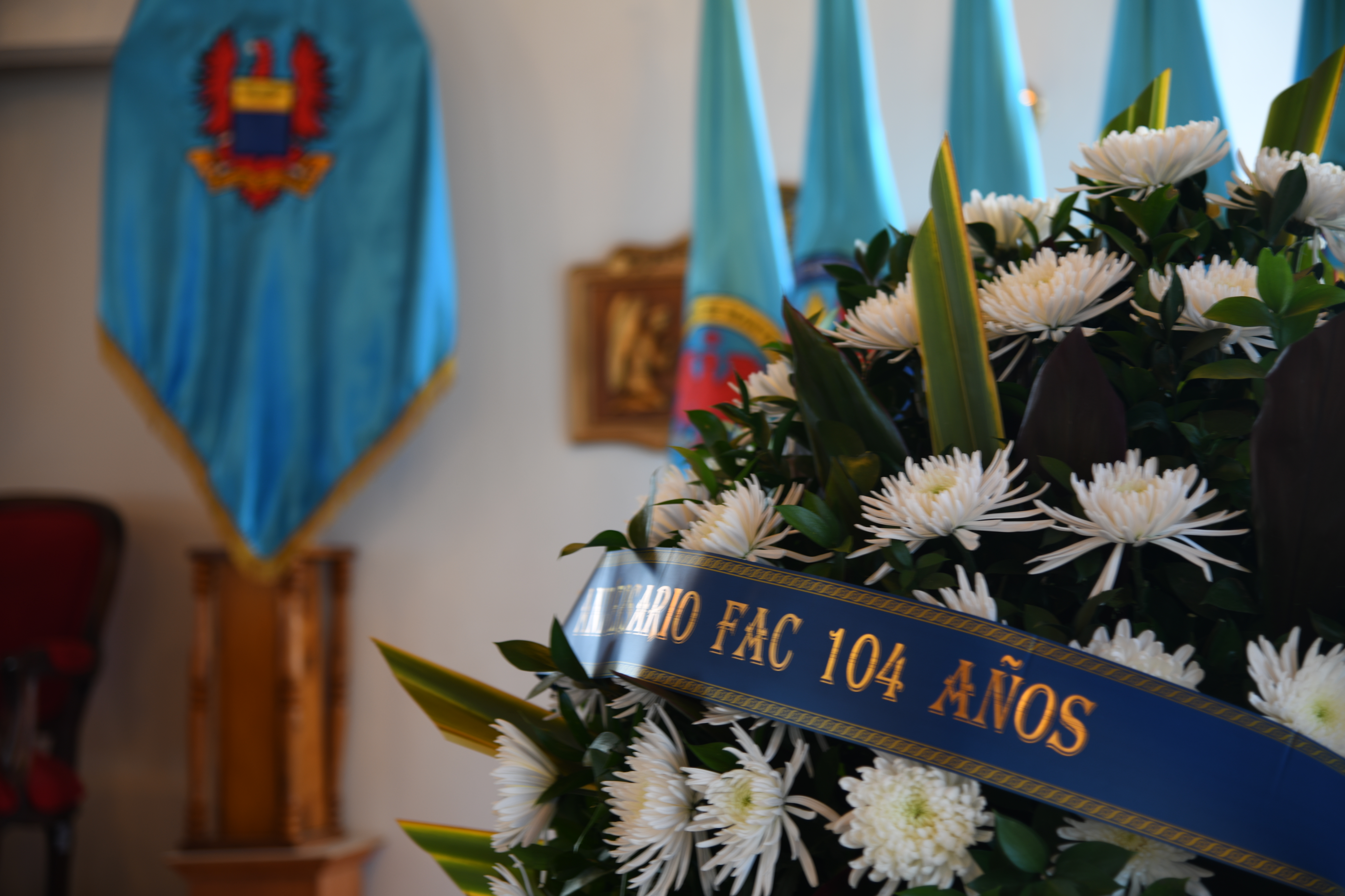 se conmemoraron los 104 años de servicio de la Fuerza Aeroespacial Colombiana