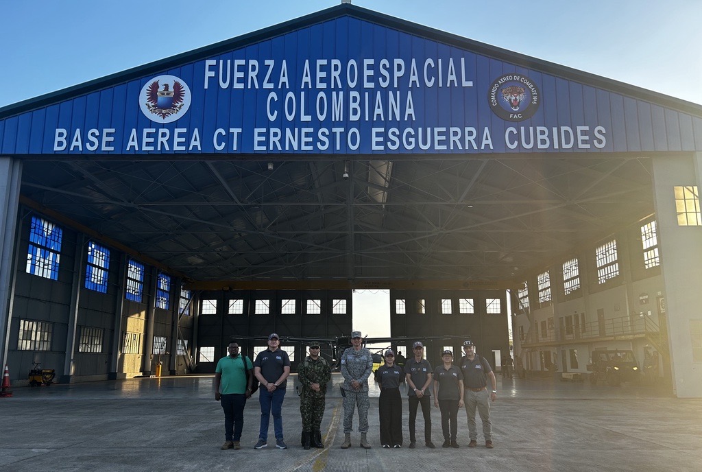 Fuerza Aeroespacial Colombiana une esfuerzos para  promover la seguridad ciudadana en el Caquetá