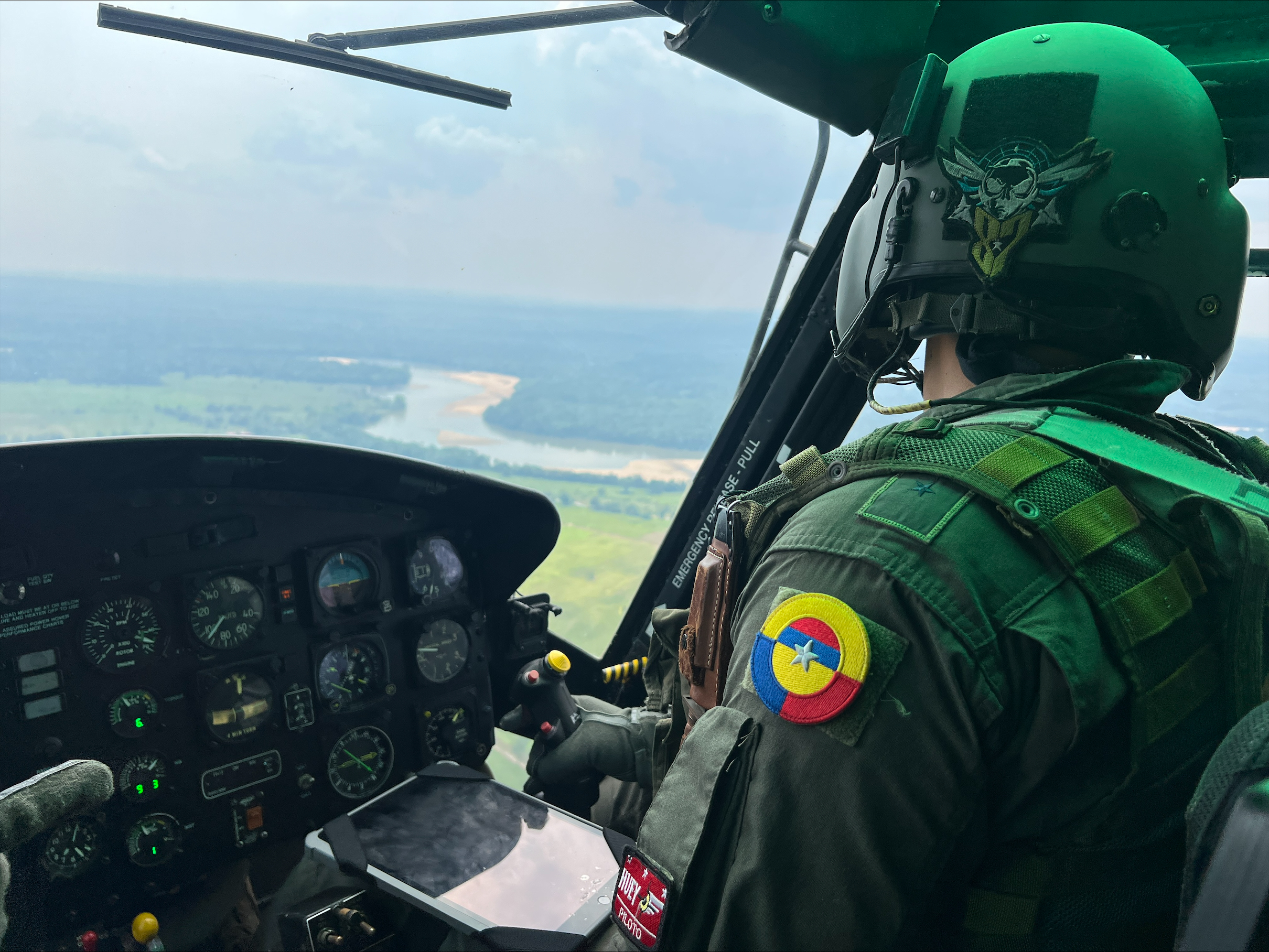 En Caquetá, su Fuerza Aeroespacial realiza misiones de vigilancia y reconocimiento
