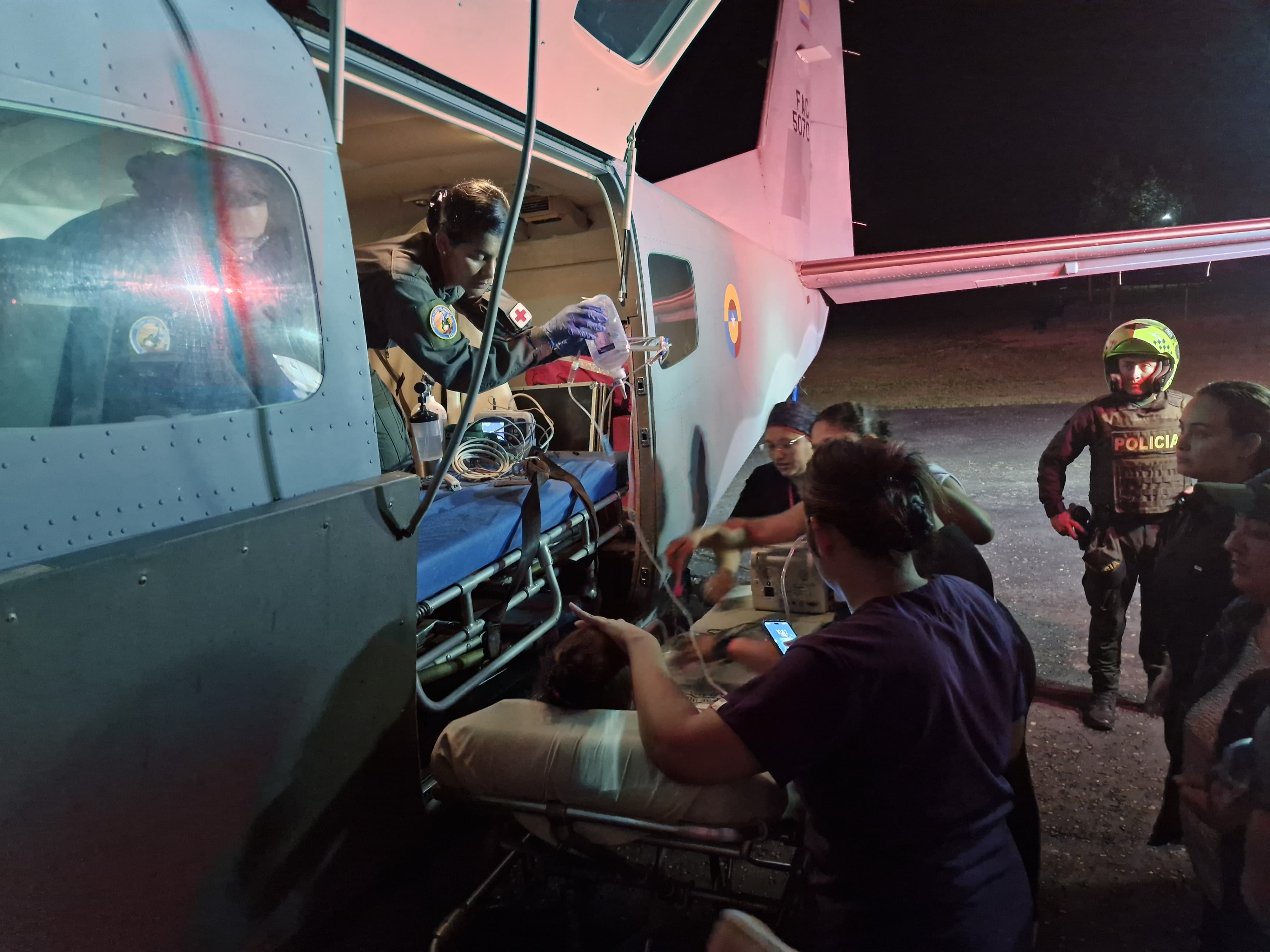 Misión de Rescate: Traslado aeromédico de niña de tres años en estado crítico desde Vichada