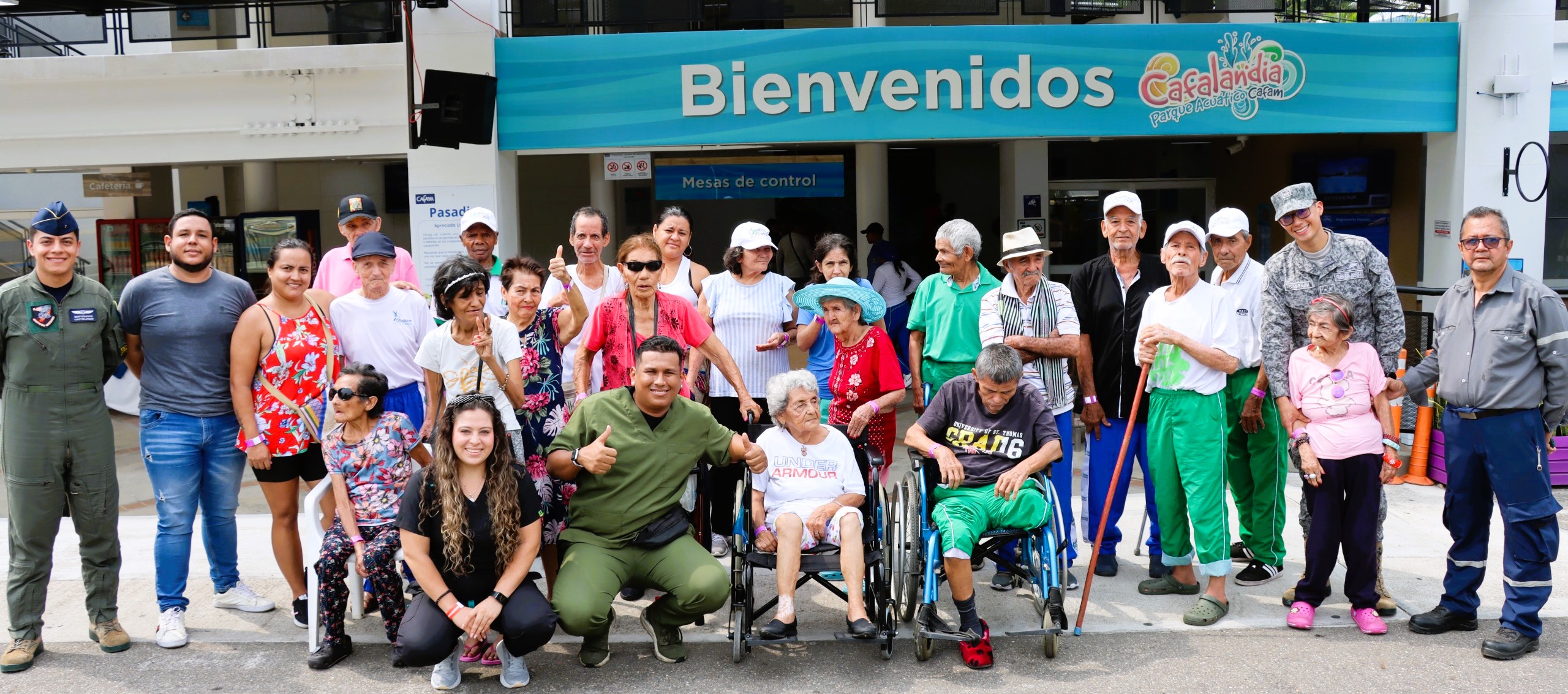 Adultos mayores de la Fundación del Abuelo, en Flandes, Tolima, vivieron un día inolvidable