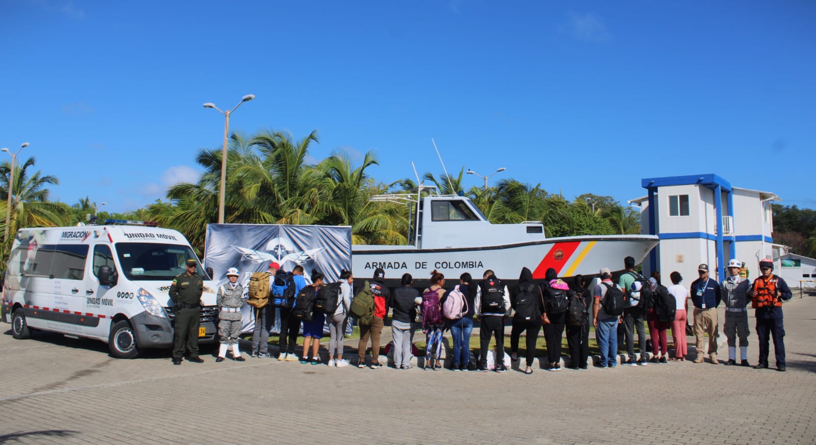En operación conjunta se logra rescatar 29 migrantes en San Andrés Isla