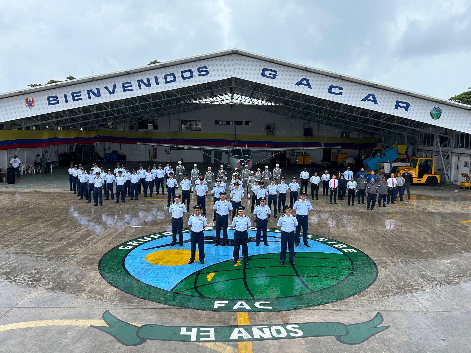 43 años al servicio de San Andrés y Providencia celebra el Grupo Aéreo del Caribe