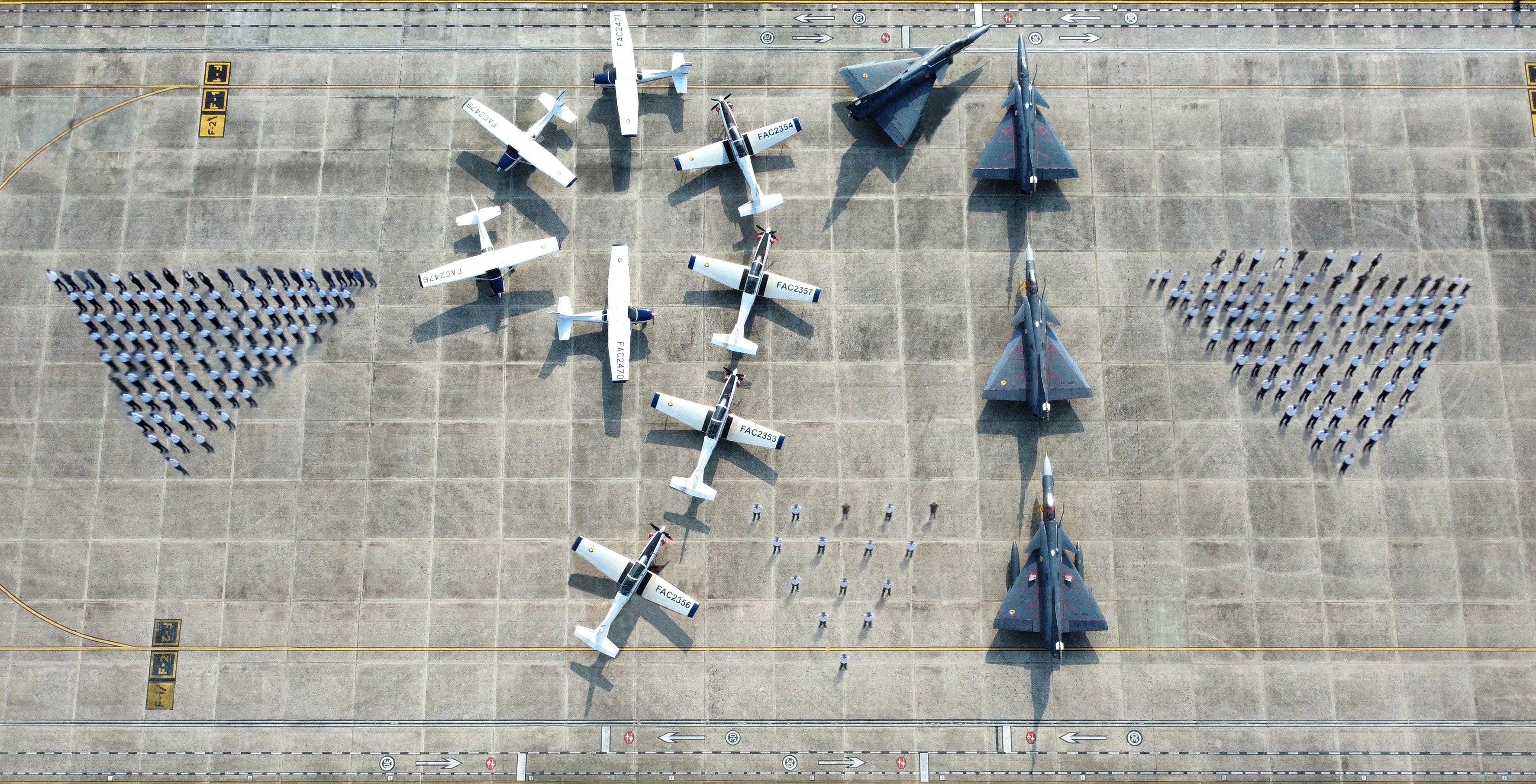 El Comando Aéreo de Combate No.1 conmemora 91 años de compromiso nacional