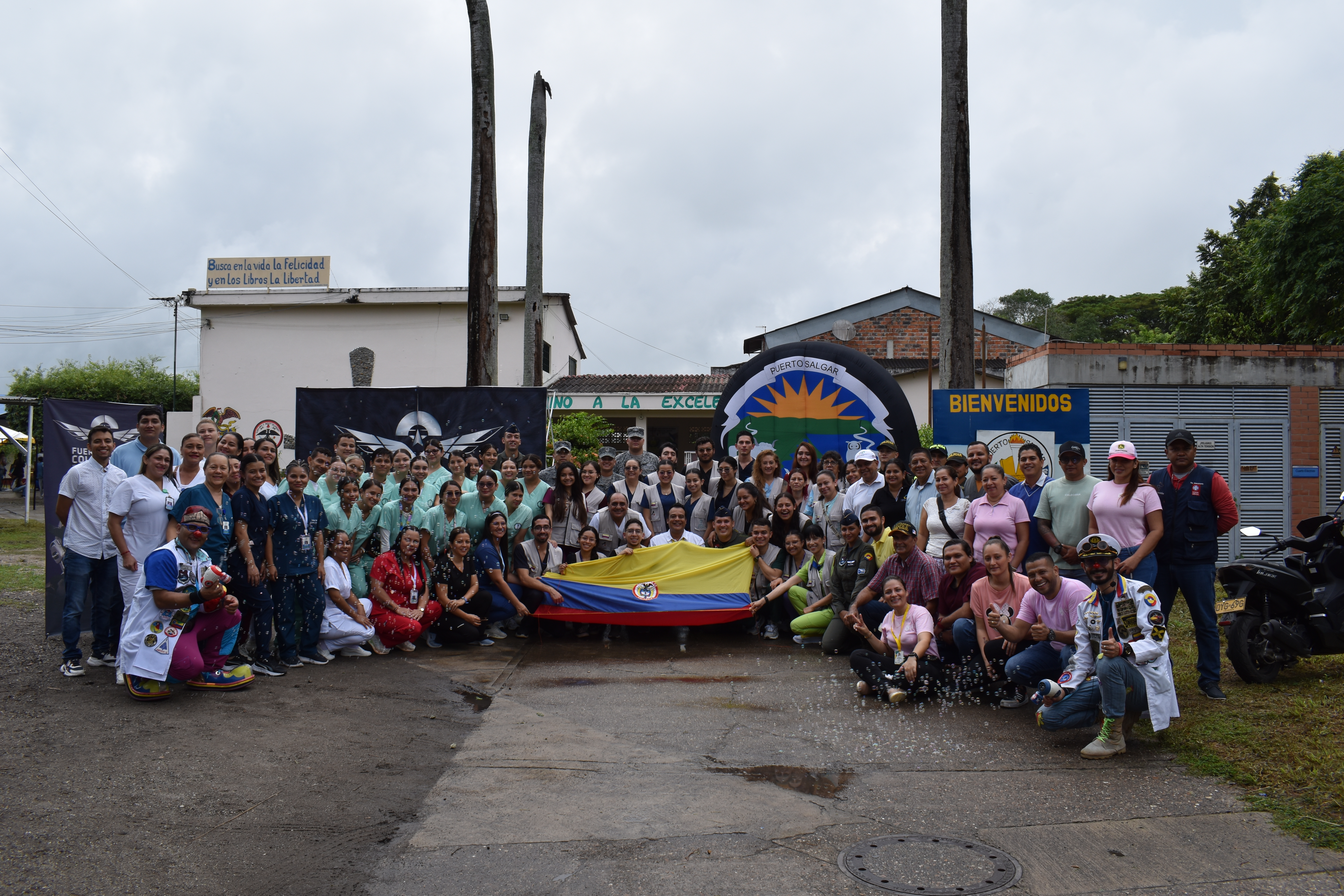 Salud y bienestar: jornada integral impulsa el desarrollo comunitario en Puerto Salgar