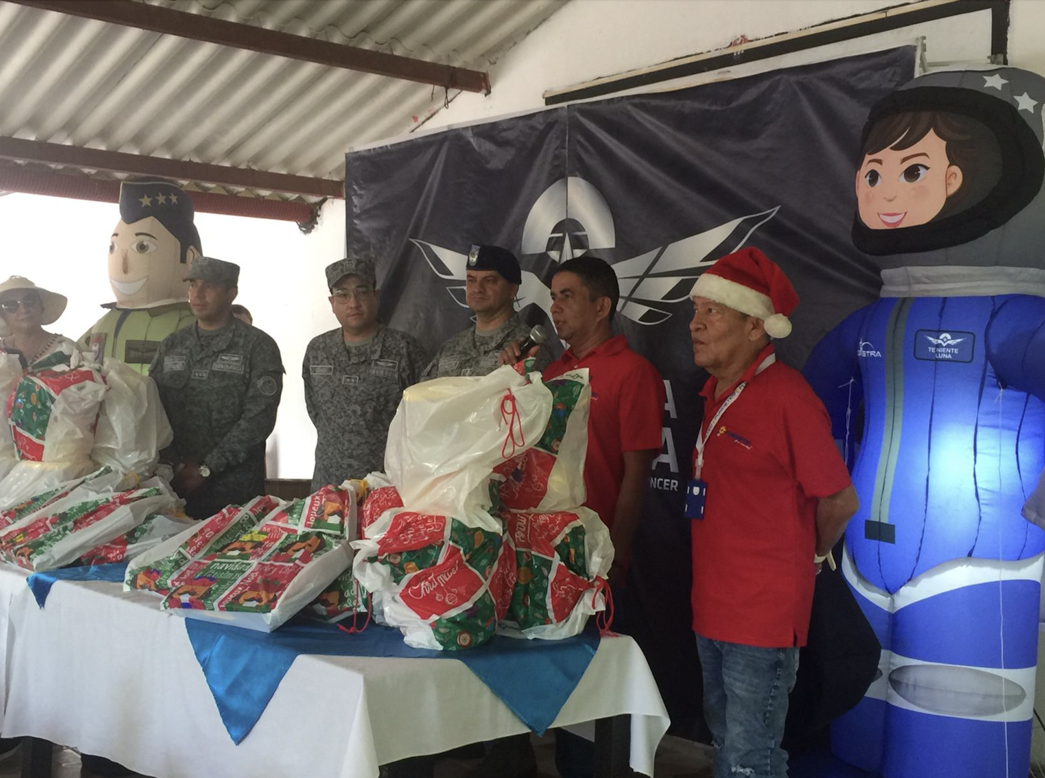 Un día con la Fuerza Aeroespacial en la vereda Apiay de Villavicencio