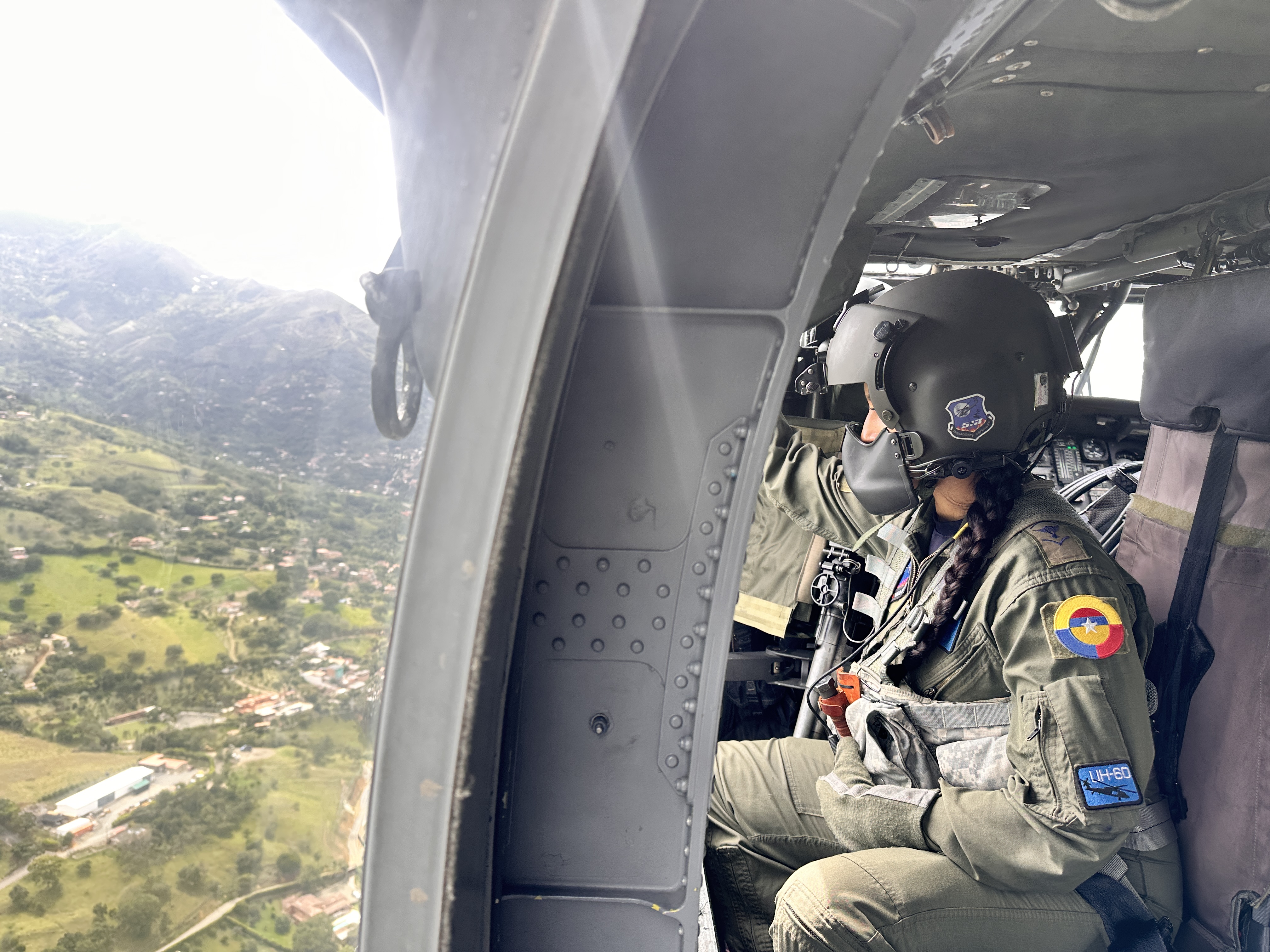 Las vías del occidente del país son custodiadas por la Fuerza Aeroespacial