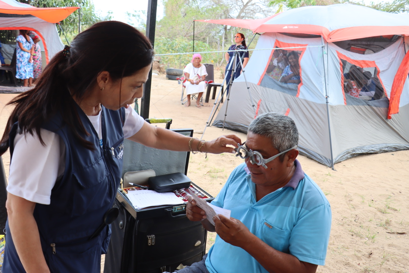 Habitantes de la Guajira beneficiados con Jornada de Asistencia Médica y Humanitaria