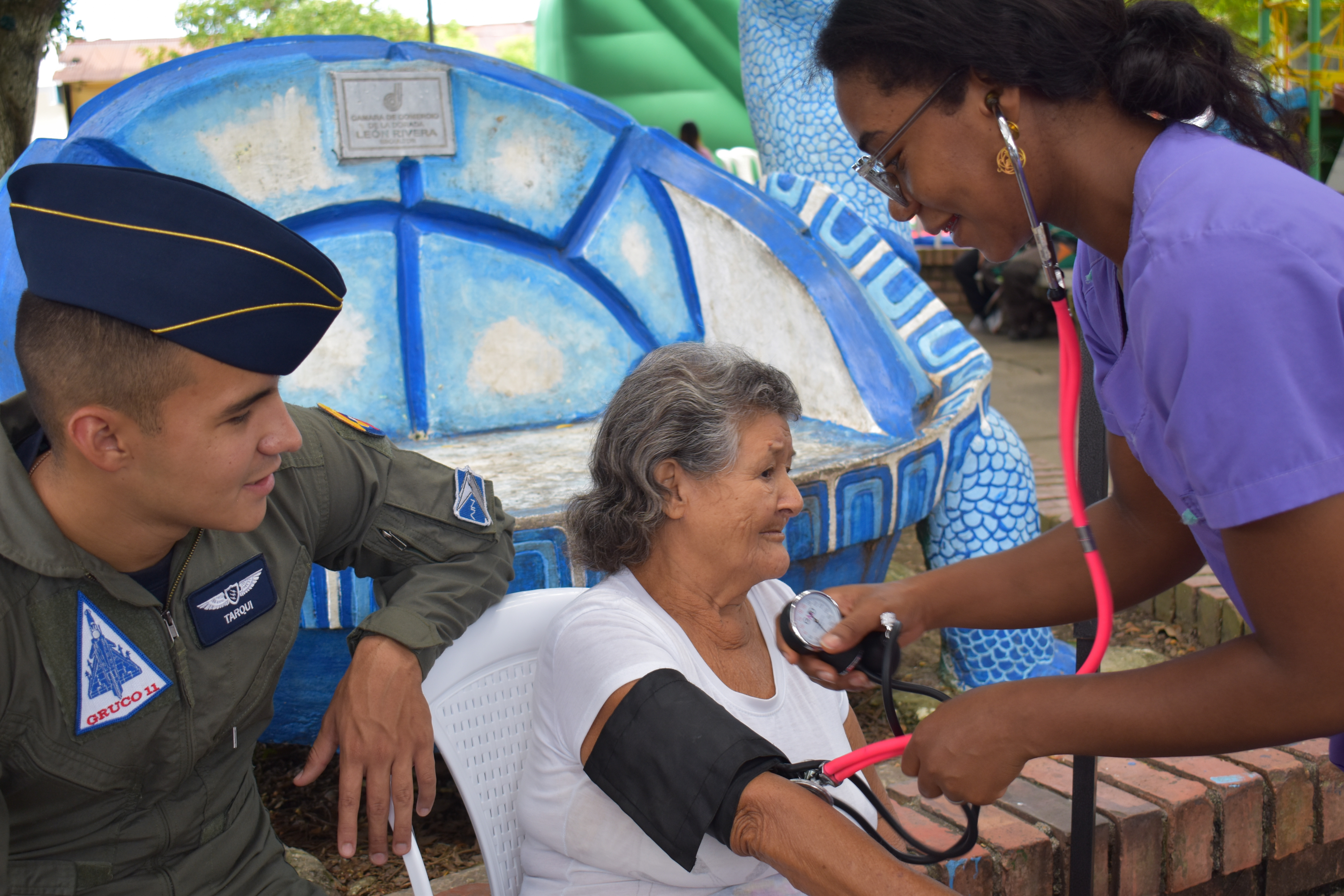 Habitantes de Guarinocito recibieron atención medica con vocación y sentido social