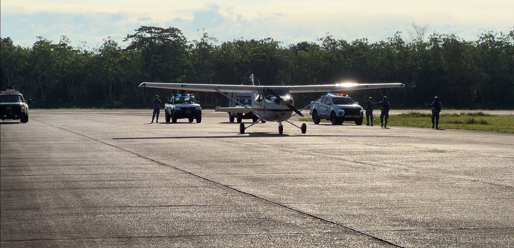 Ejercicio de Interdicción Aérea fortalece la seguridad en el Magdalena Medio