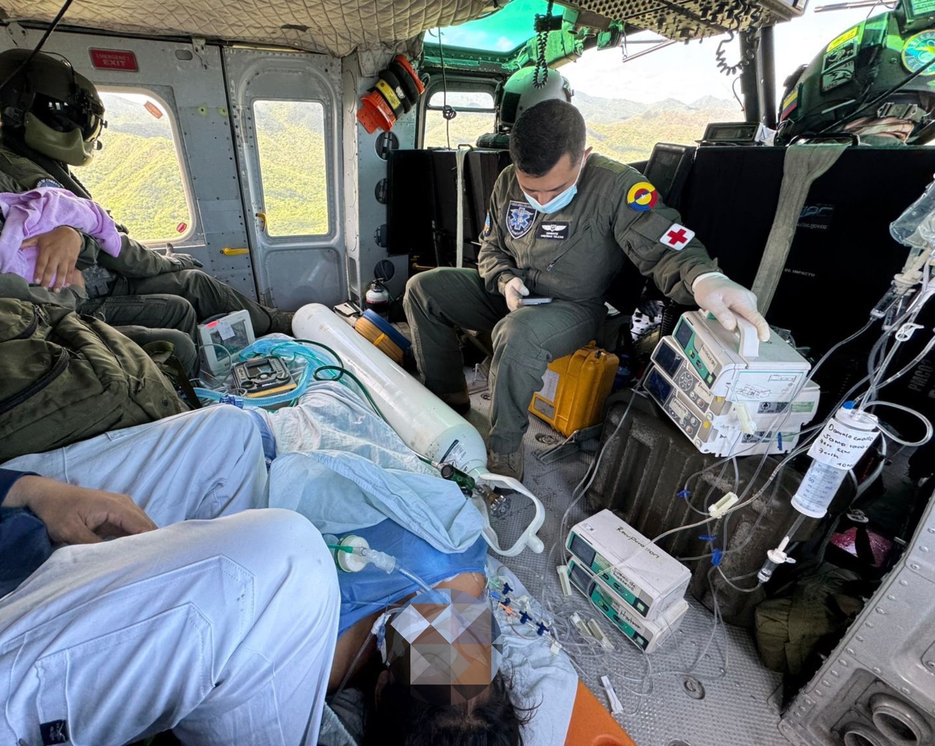 Evacuación aeromédica permitió traslado de menor con complicaciones médicas en La Guajira