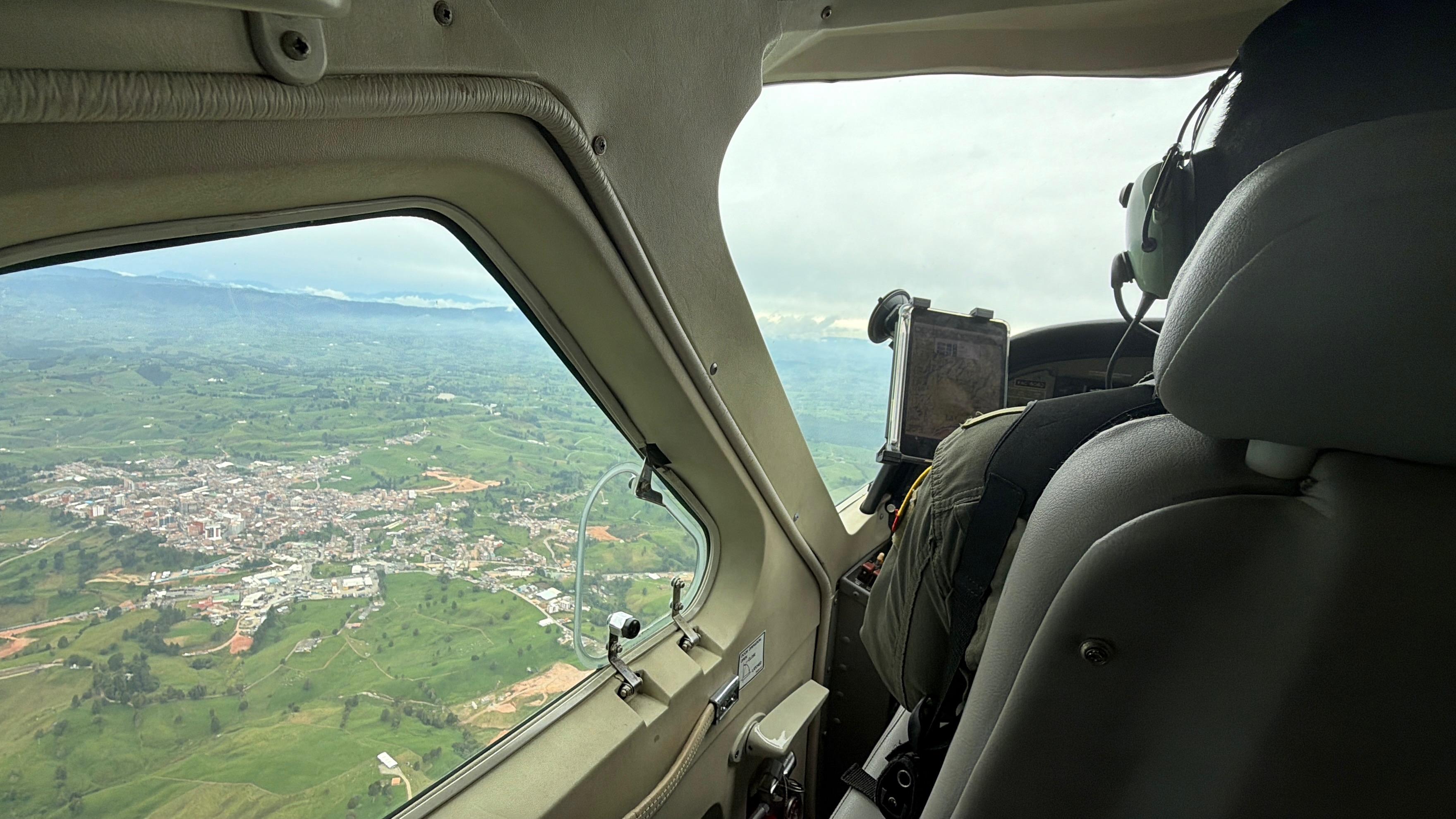 Vigilancia aérea se mantiene en Antioquia durante jornada electoral