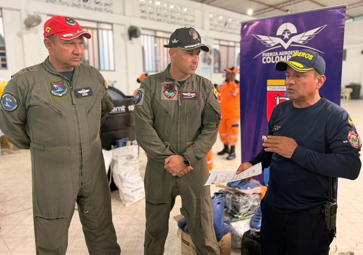 La solidaridad llegó por aire a Puerto Leguízamo, Putumayo