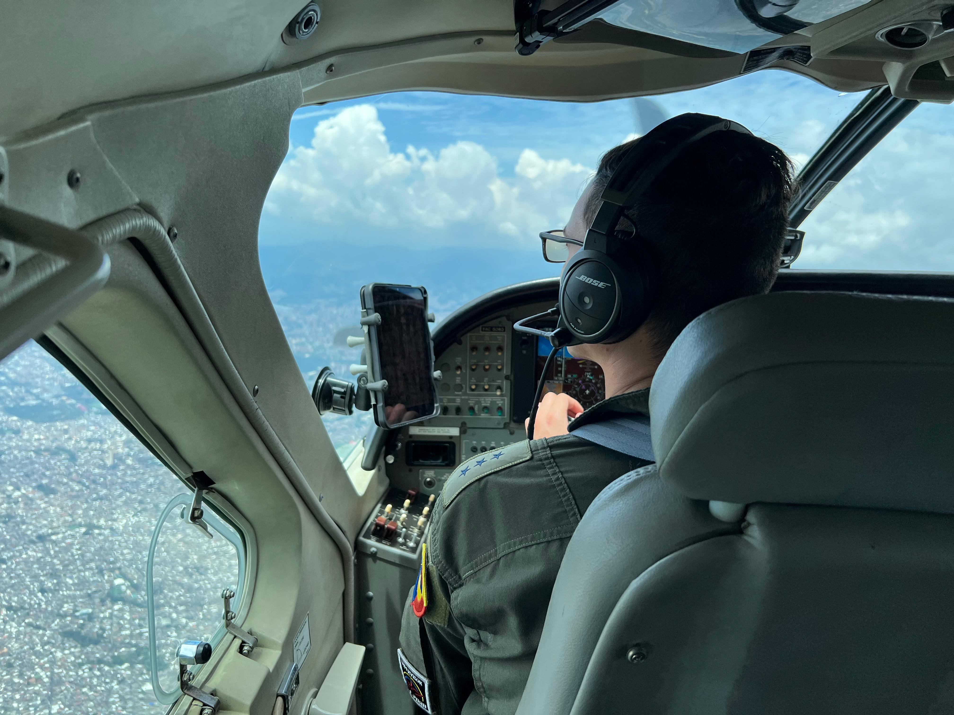 Operaciones de vigilancia aérea ejecutadas en Antioquia durante la Semana Santa