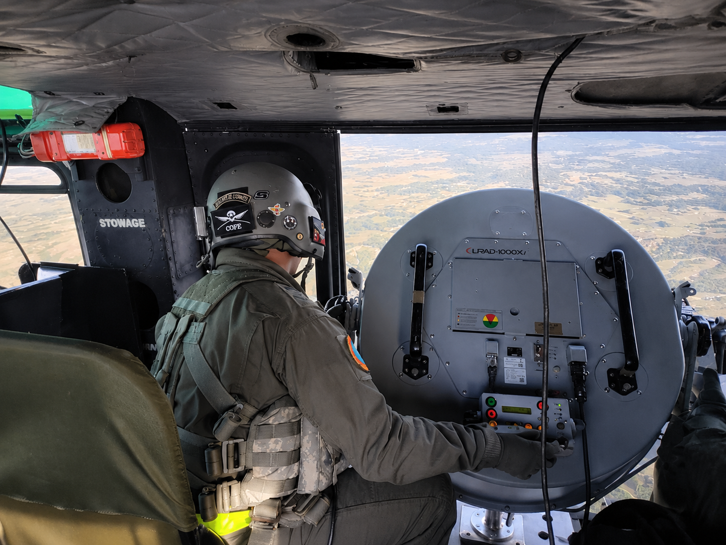 Desde el aire, mensajes promueven la denuncia ciudadana  contra el reclutamiento ilícito