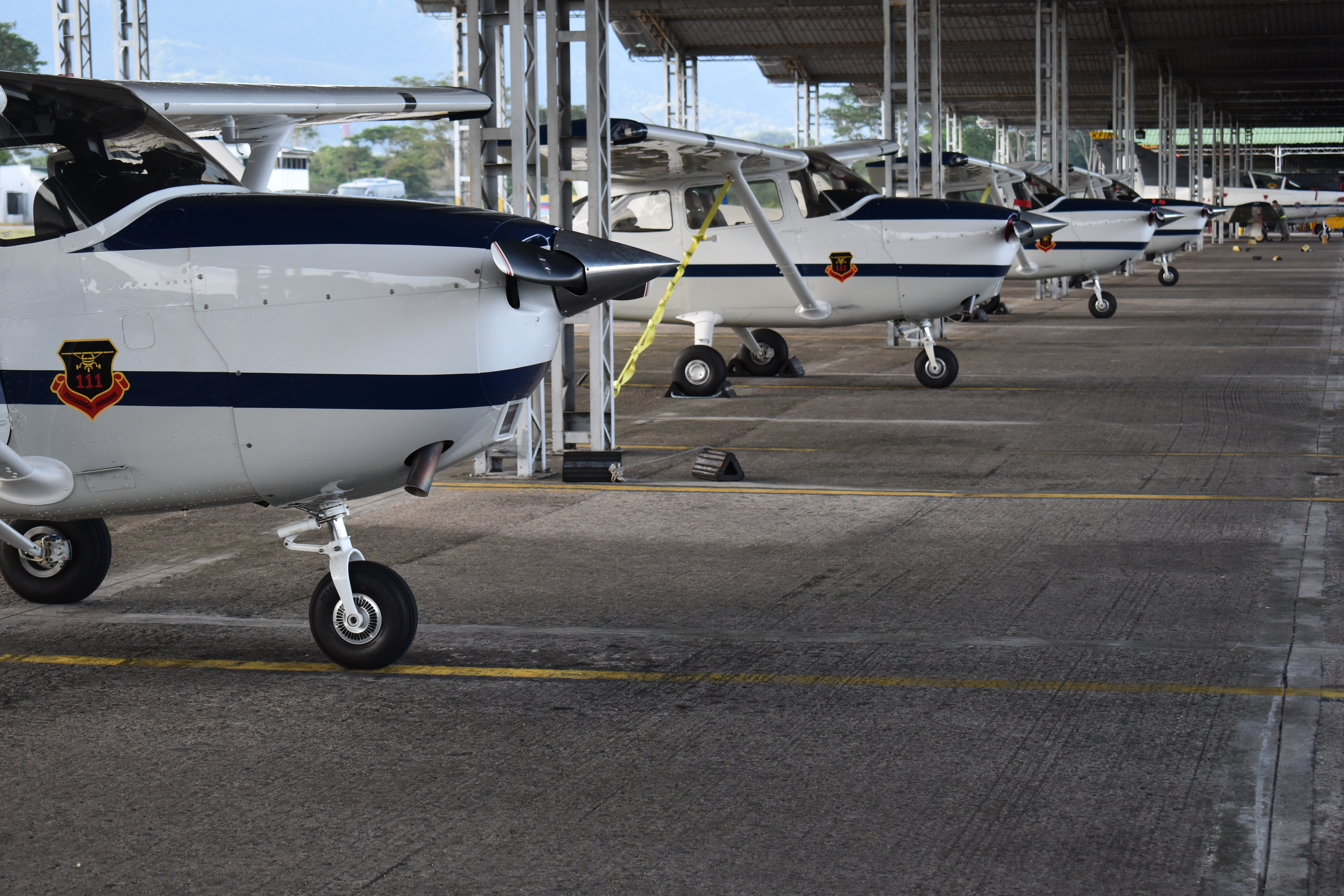 Tres nuevas aeronaves Cessna 172 arribaron a Colombia tras exigente travesía aérea
