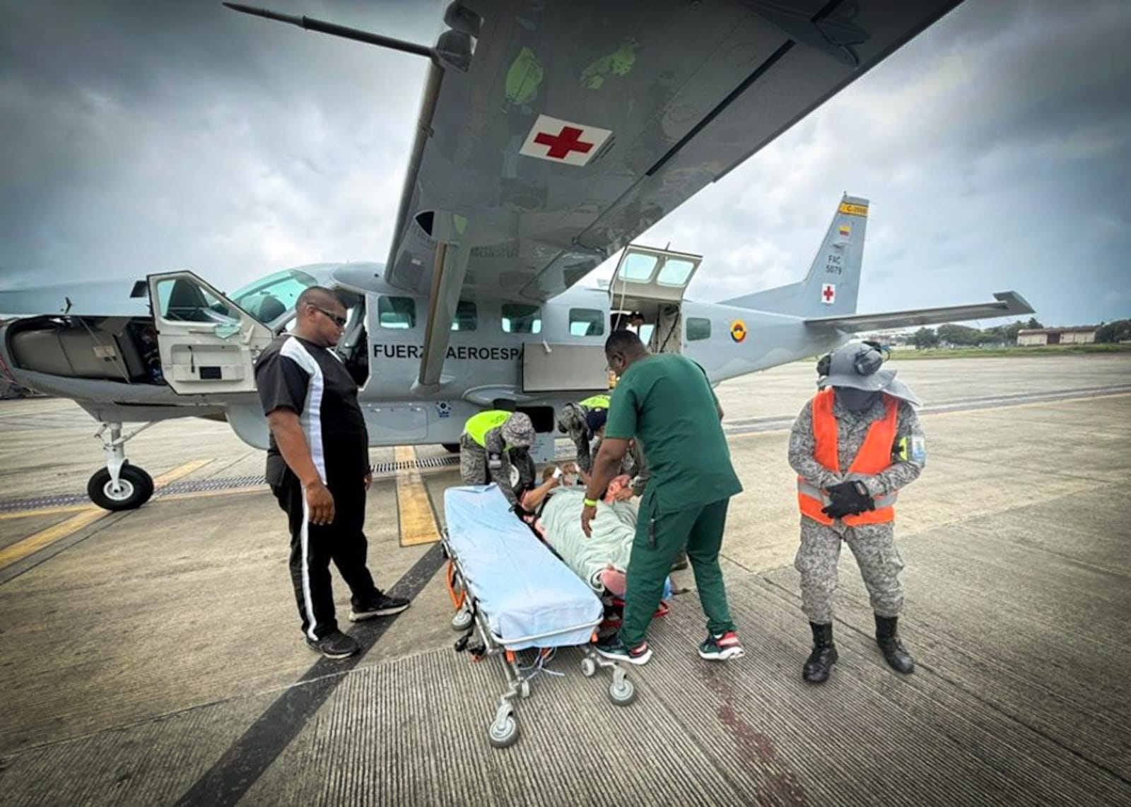 Adulta mayor fue trasladada vía aérea desde Providencia a San Andrés