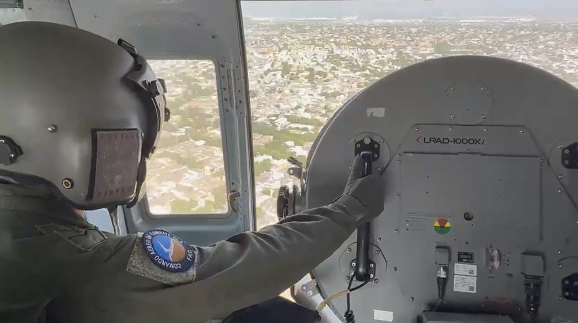 Perifoneo aéreo fortalece la prevención contra la extorsión en el Atlántico