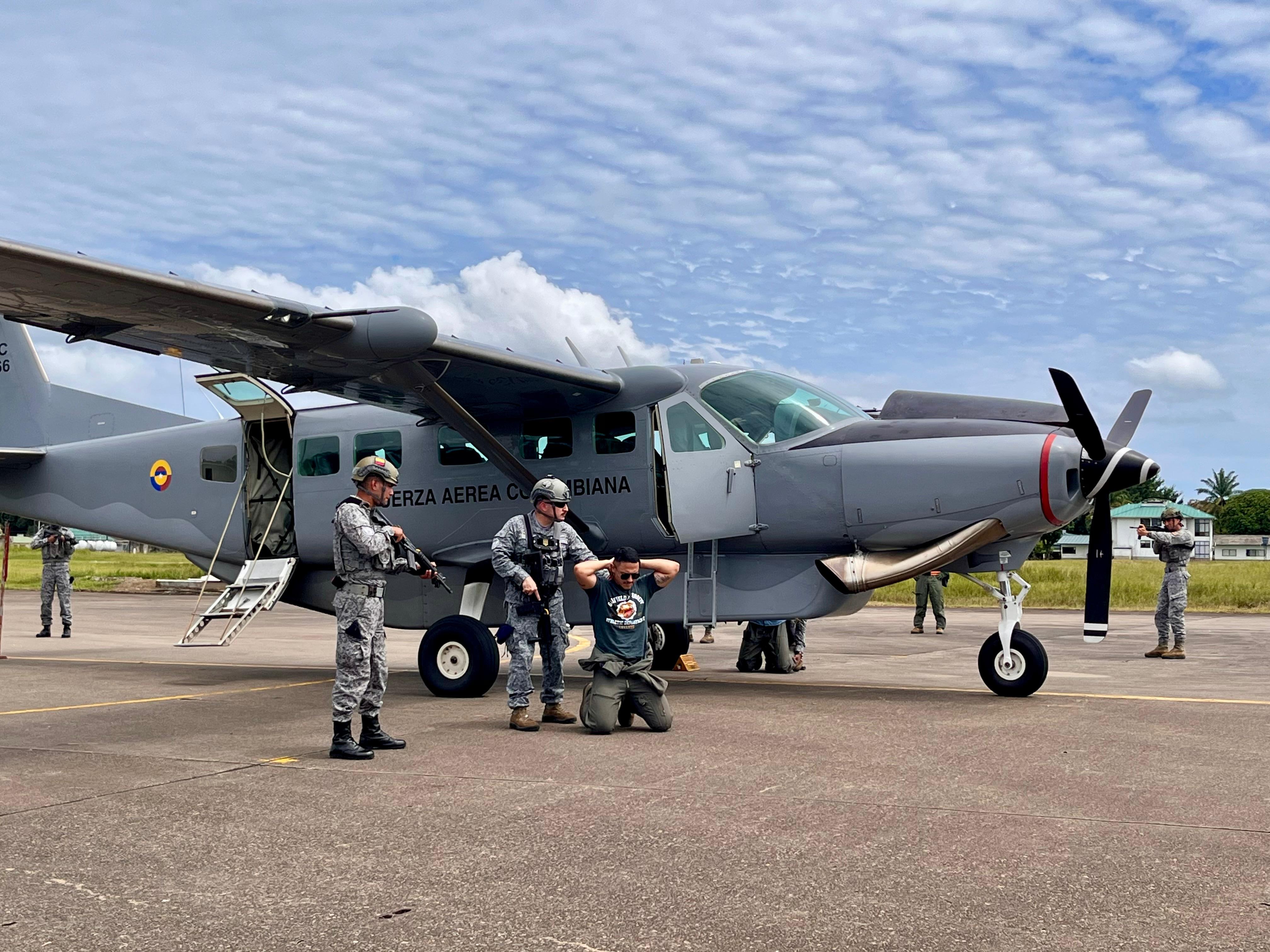 Ejercicio de interdicción aérea fortalece las capacidades de su Fuerza Aeroespacial Colombiana