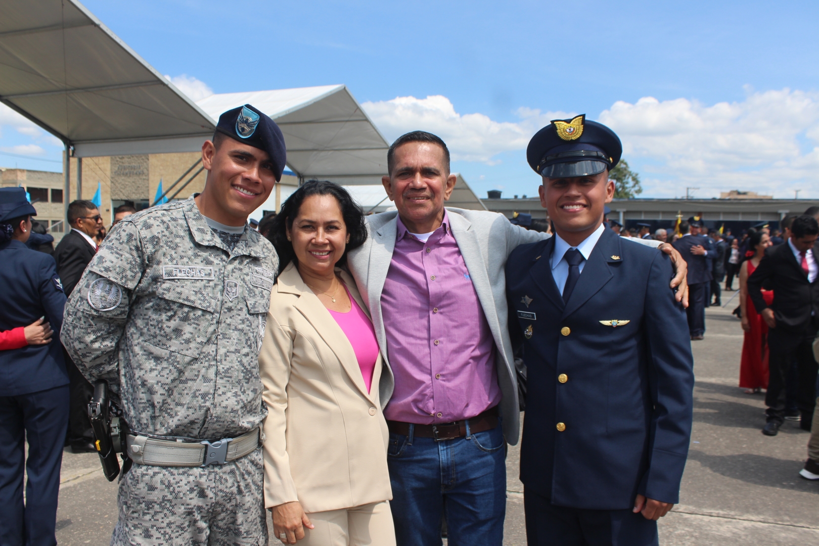 Ascenso de Aerotécnicos Bienvenidos a su Fuerza Aérea Colombiana