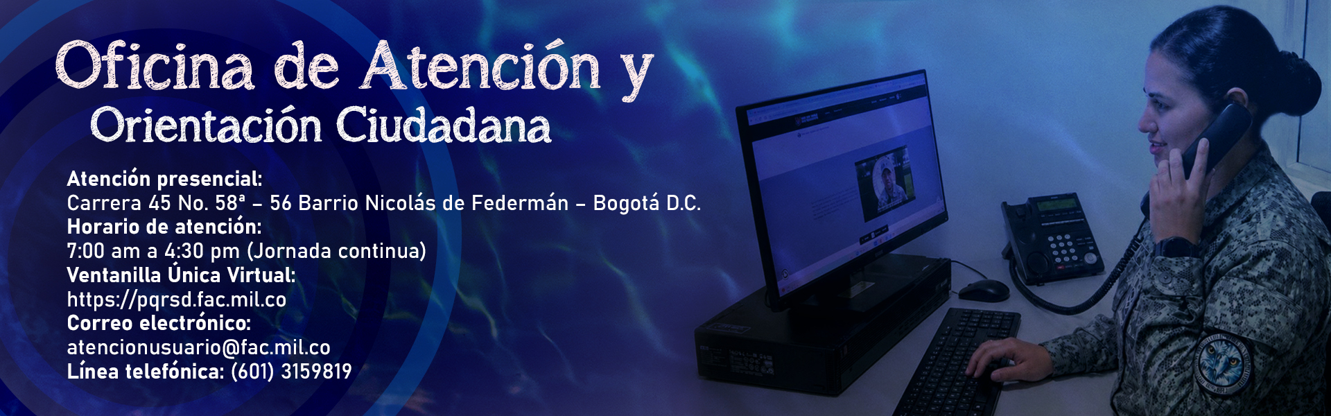  Oficina de atención y orientación ciudadana 