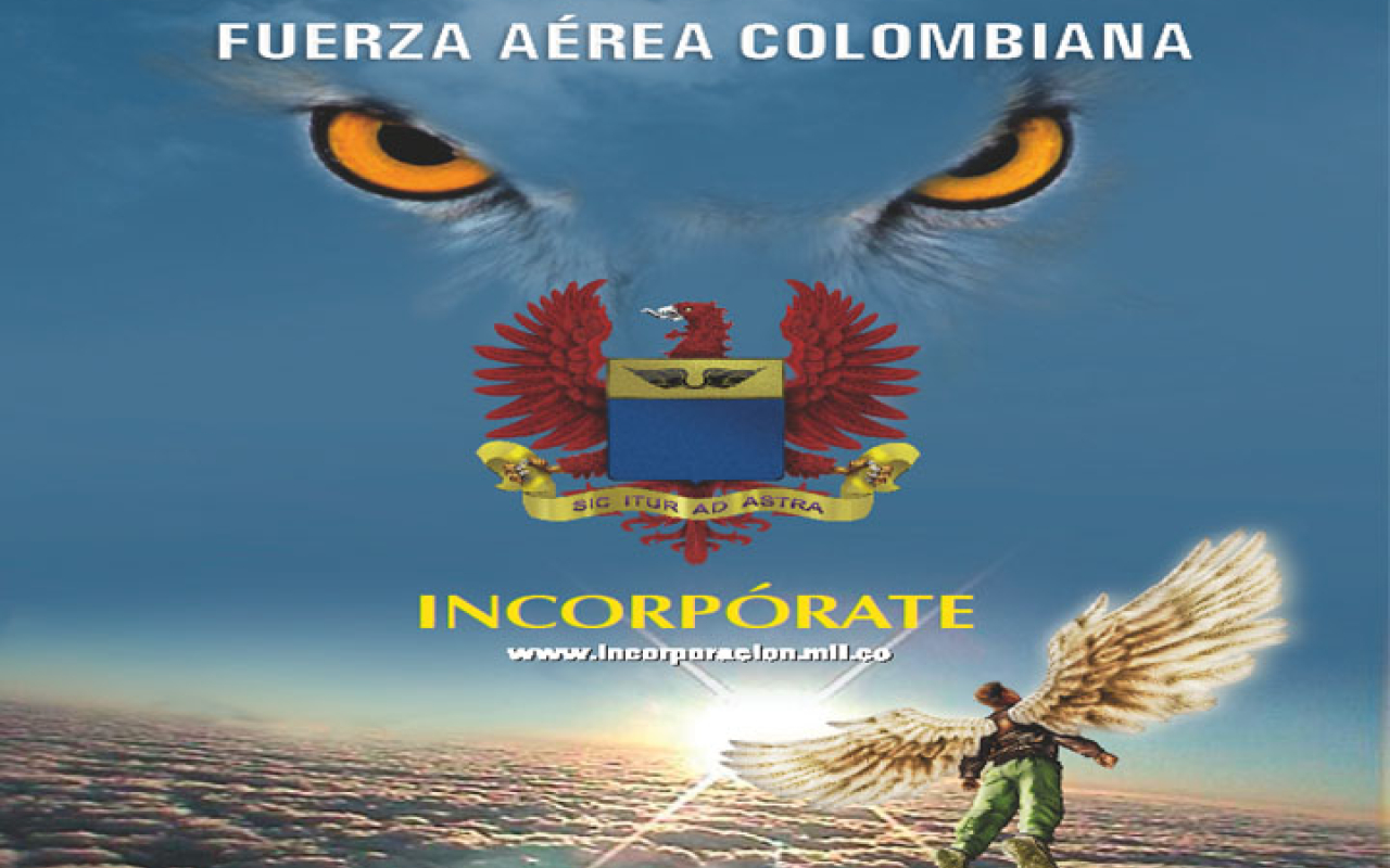 Fuerza Aérea Colombiana abre inscripciones 