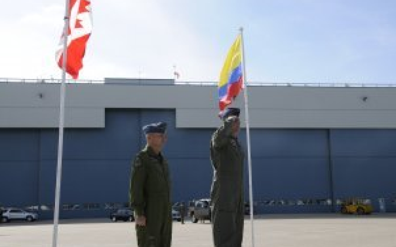 Comandante de la Fuerza Aérea en Maple Flag