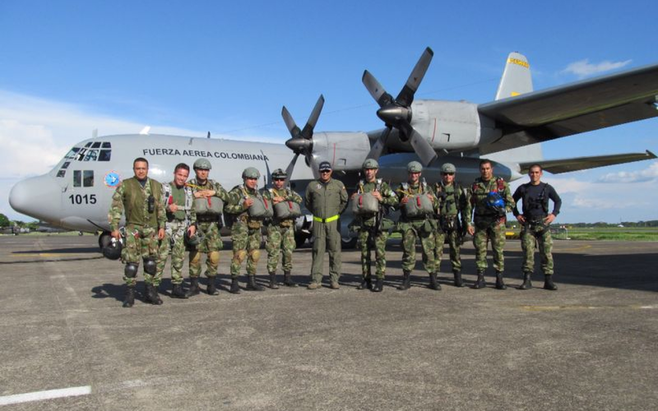Fuerza Aérea Colombiana realiza entrenamientos de preparación para el ejercicio internacional Angel Thunder 2014