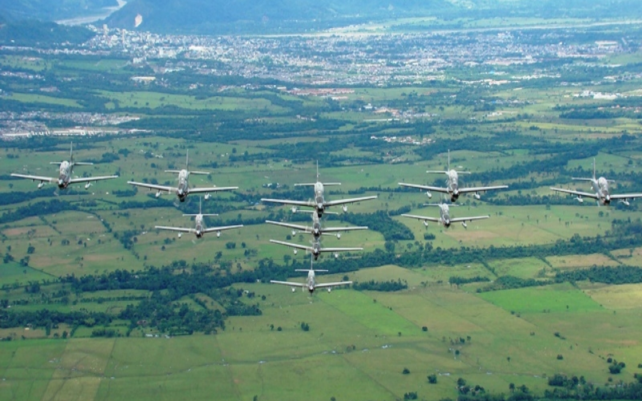 CACOM-2 garantiza la vigilancia aérea durante la Semana Mayor