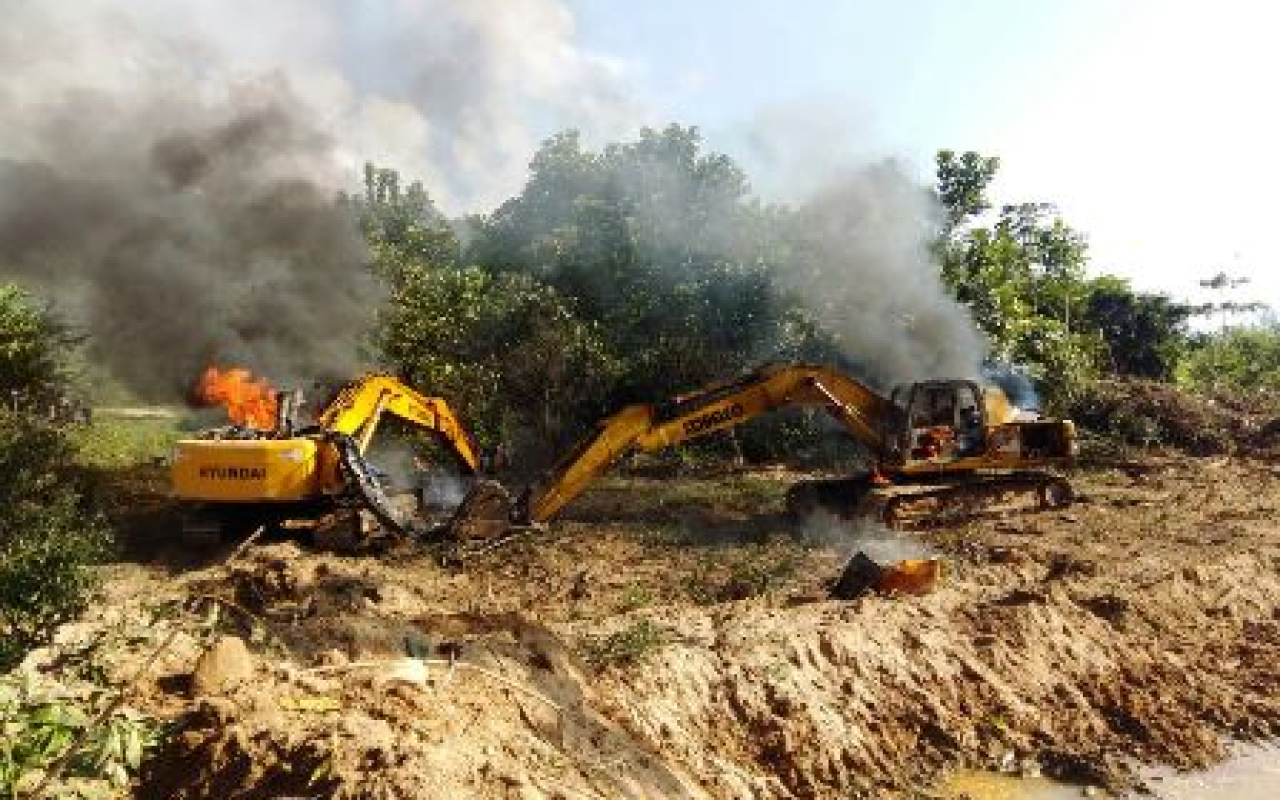GAAMA fortalece el trabajo para combatir la minería ilegal