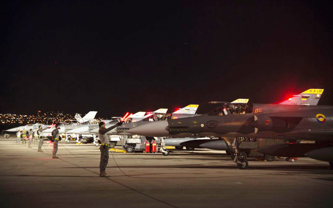 Red Flag: la noche como aliado en la aviación militar.