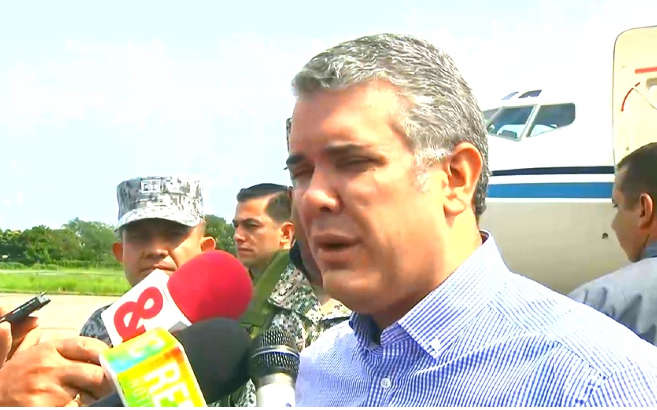PRESIDENTE DUQUE CONSEJO DE SEGURIDAD ARAUCA
