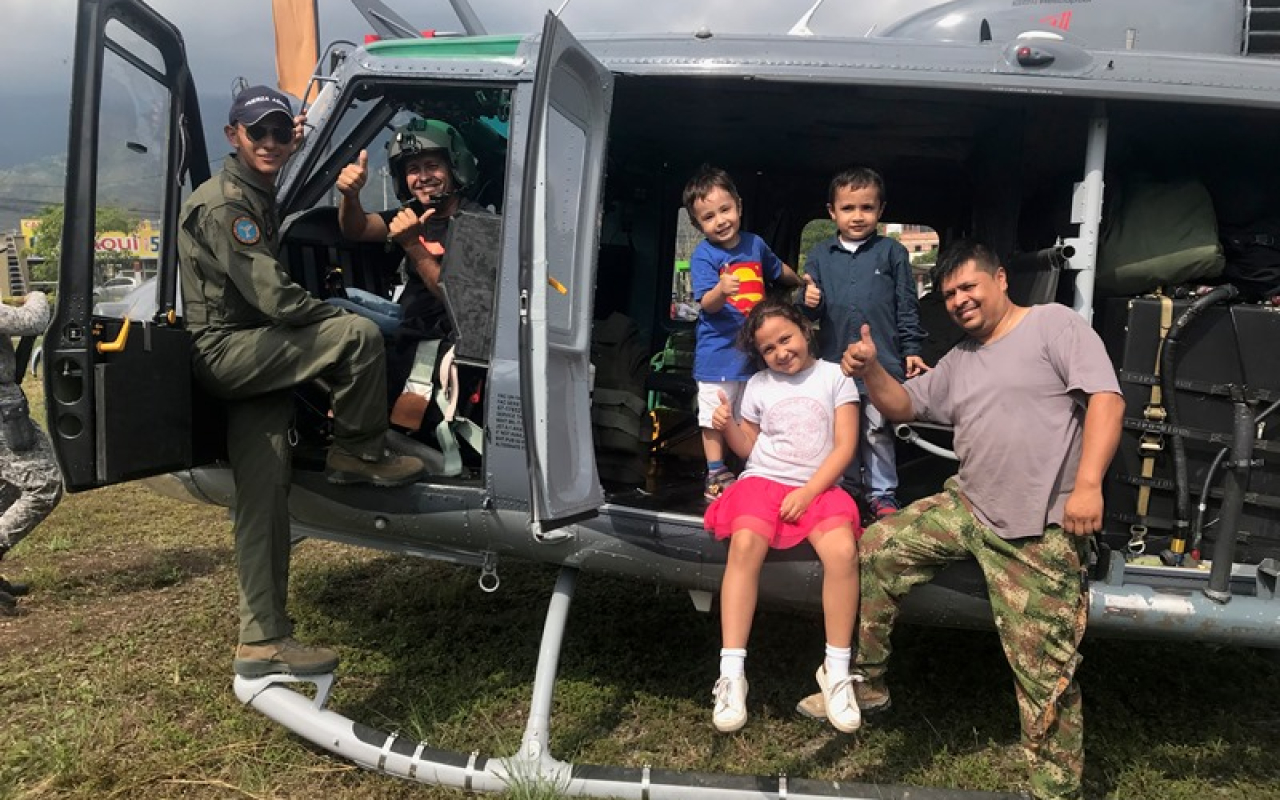 CACOM 4 presente en Feria de Servicios en Ibagué