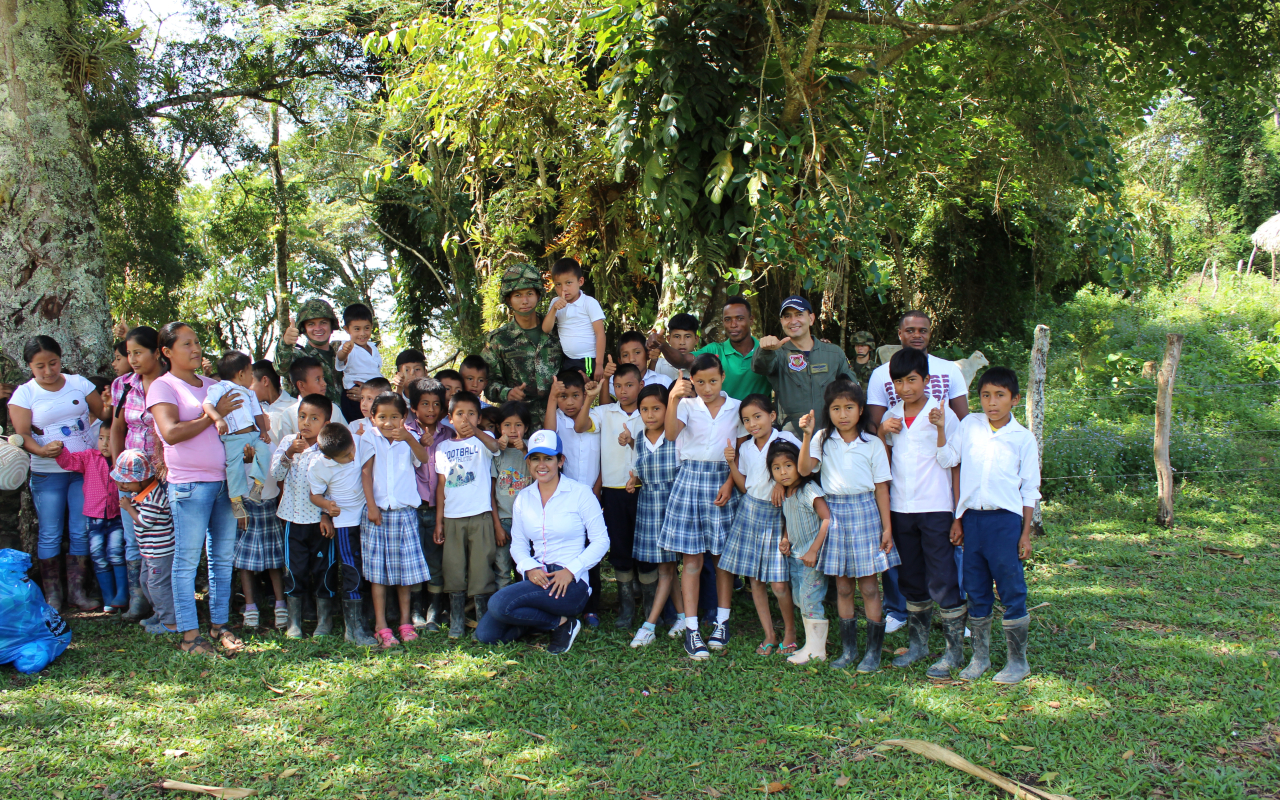 VEREDA SANTO DOMINGO FUERZA AEREA