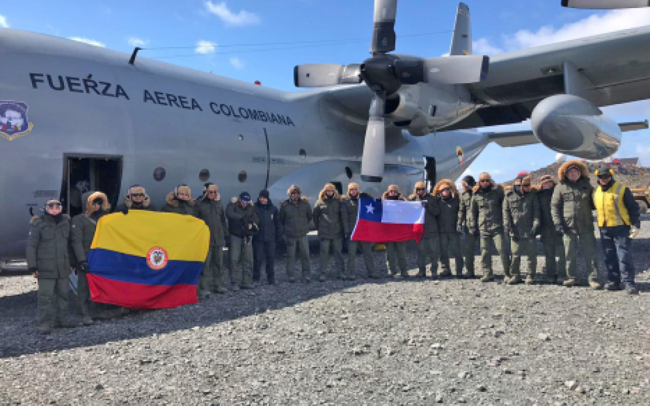 Avanza la quinta expedición Antártica Colombiana