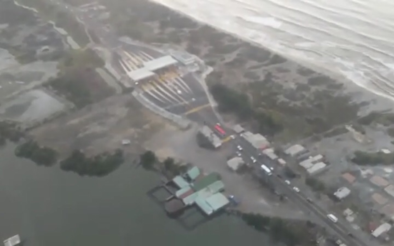 En el primer día de plan retorno, desde el aire se custodian las vías del Caribe