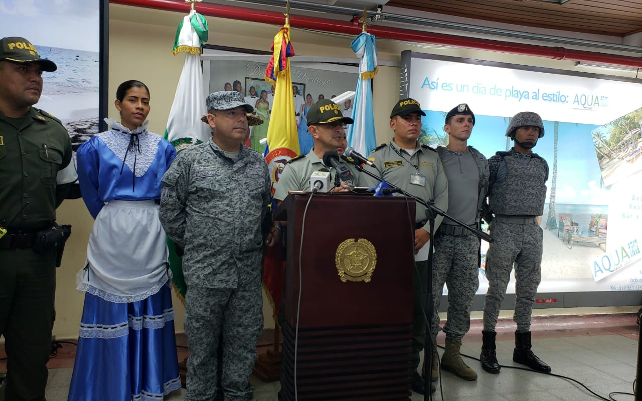 En Semana Santa, Fuerza Aérea Colombiana y Policía Nacional velan por la tranquilidad ciudadana