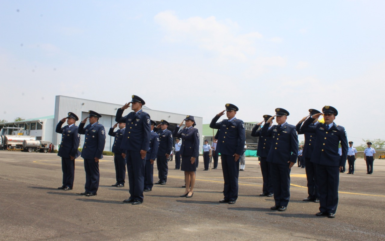Suboficiales ascendieron en el Grupo Aéreo del Casanare