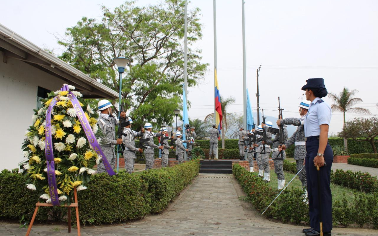 Un sentido homenaje a las víctimas fue realizado en el Grupo Aéreo del Casanare