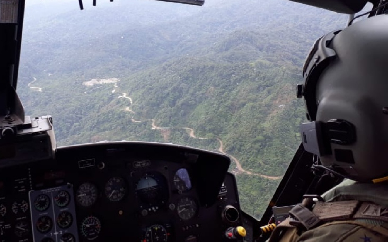 Con aeronaves y equipos de alta tecnología se vigilan las principales vías en Semana Santa